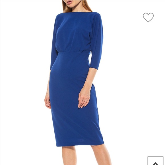 *SOLD*alexia Admor - Paris Boatneck Sheath Dress - Picture 3 of 5